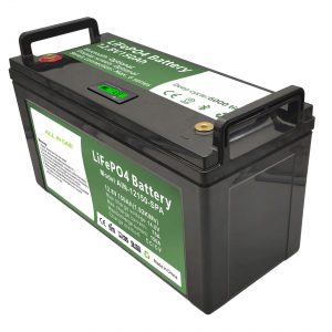 Baterio LiFePO4 de alta kapablo 12V150Ah kun inteligenta BMS por Elektra planklavilo