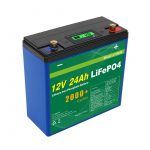 Suna Profunda Ciklo 24v 48v 24ah Lifepo4-Bateria Pako UPS 12v 24ah-Baterio