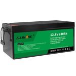 12.8V 280Ah LiFePO4-Bateria Anstataŭaĵo por Plumba Acido 12V 280Ah