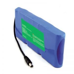10.8V6600mAh 18650 Orbita detektilo litia kuirilaro