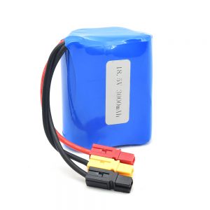 Kuirilaro de litio 18650 18.5V 3000mAH