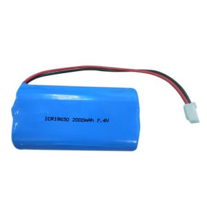 Kuirilaro de litio 18650 2000mAH 7.4V