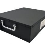 malpeza 24V50Ah-li-jona baterio kun RS4835-komunikado por AGV-roboto