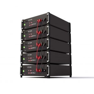 LiFePO4-potenca muro litia baterio 48V 200ah 10kwh potenca muro por hejma sunsistemo