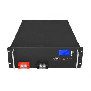 Baterio de Litio-Iono de Alta Energio 48V 50Ah LiFePO4 por Sistemoj de Stokado de Suna Energio