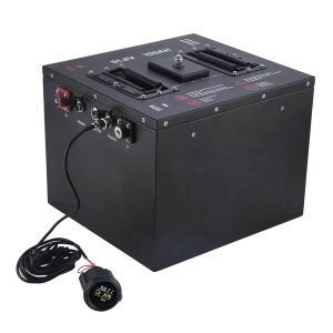 Golfĉaro LiFePO4 Baterio 51.2V 105Ah