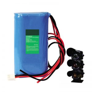 18650 7.2V 2500mAh Rezerva litia baterio por traka signala ekipaĵo