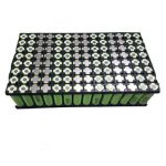 Nova reklamo reŝargebla 72V 30AH litia jona baterio por energio-stokada aŭto