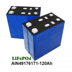 LiFePO4 Prismata Kuirilaro 3.2V 120AH por sunsistema motorcikla UPS