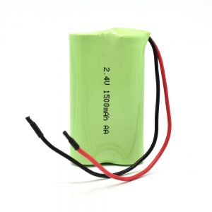 NiMH Reŝargebla Kuirilaro AA1500mAh 2.4V